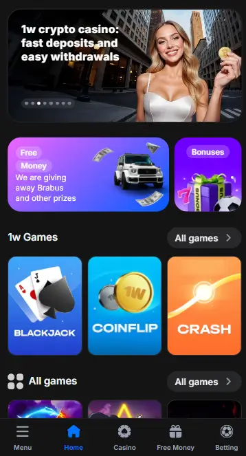 1win original app